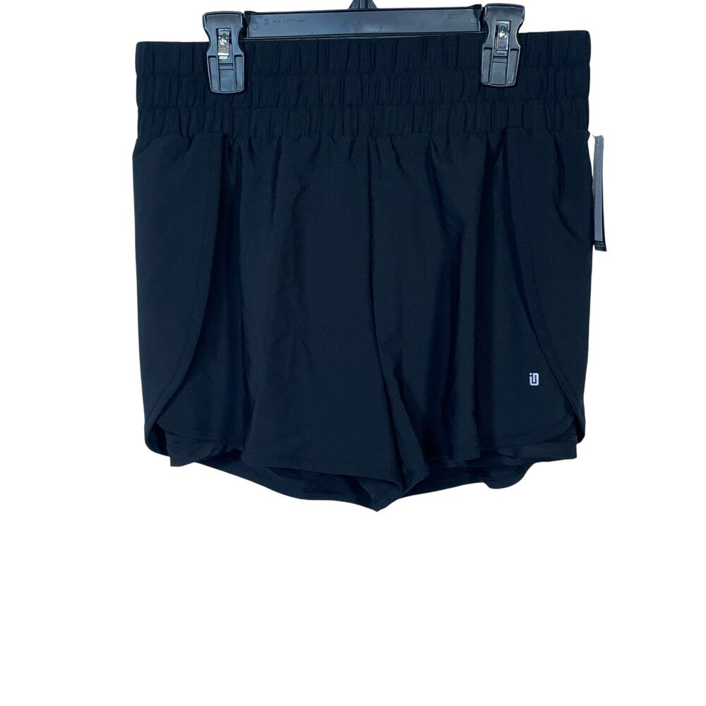 Ideology Women's High-Waist Woven Active Shorts Black XS